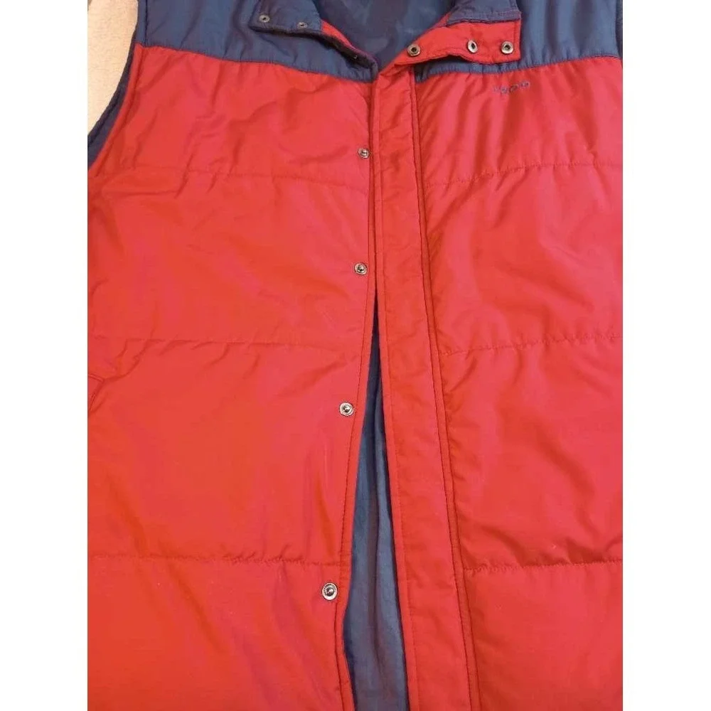 IZOD Red Blue Puffer Vest Lightweight Jacket Gorpcore XXG XXL‎